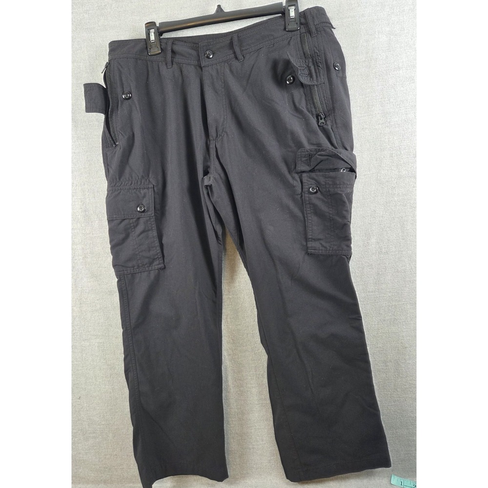 Clothing‎ Arts Pick Pocket Proof Men's Cargo Travel Pants 34x30 Black P Cubed